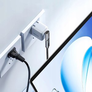 Adapter USB Wozinsky USB-C - USB-C Szary  (5907769383984) 5