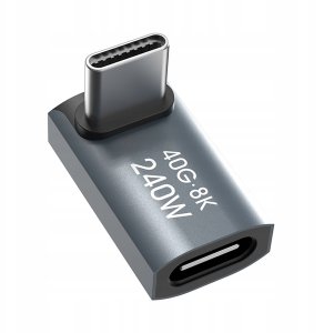 Adapter USB Wozinsky USB-C - USB-C Szary  (5907769383984) 6
