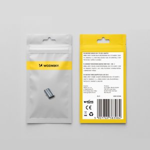 Adapter USB Wozinsky USB-C - USB-C Szary  (5907769383984) 9