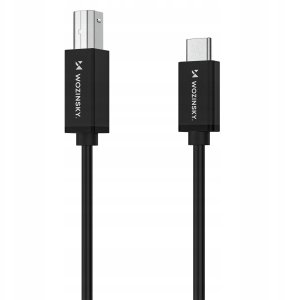 Kabel USB Wozinsky USB-B - USB-C 1 m Czarny (5907769376658) 8