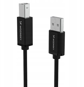 Kabel USB Wozinsky USB-B - USB-A 1 m Czarny (5907769376627) 7