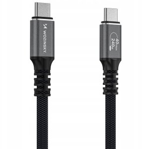 Kabel USB Wozinsky USB-C - USB-C 2 m Czarny (5907769376726) 7