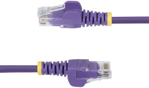 StarTech N6PAT50CMPLS kabel sieciowy Fioletowy 0,5 m Cat6 U/UTP (UTP) 3