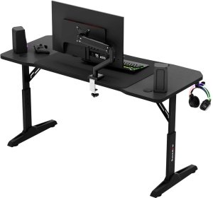 Biurko Huzaro Hero 3.6 Black Czarne 140 cmx60 cm 3