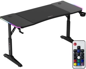 Biurko Huzaro Hero 3.6 RGB Black Czarne 140 cmx60 cm 12