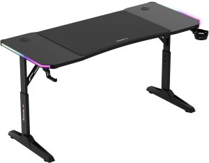 Biurko Huzaro Hero 3.6 RGB Black Czarne 140 cmx60 cm 2