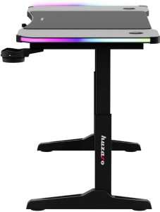 Biurko Huzaro Hero 3.6 RGB Black Czarne 140 cmx60 cm 26