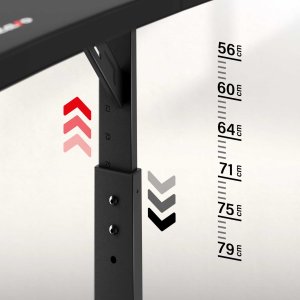 Biurko Huzaro Hero 3.6 RGB Black Czarne 140 cmx60 cm 7