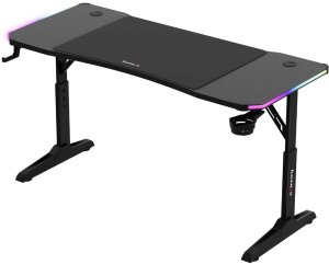 Biurko Huzaro Hero 3.6 RGB Black Czarne 140 cmx60 cm 9