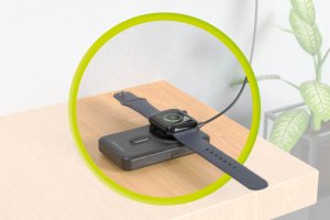 Mobile Origin Wireless Magnetic PowerBank 10000mAh, USB-C and Lightning Cable PB11 3