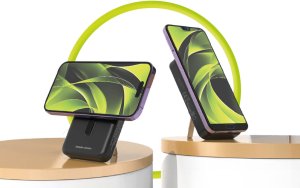 Mobile Origin Wireless Magnetic PowerBank 10000mAh, USB-C and Lightning Cable PB11 4