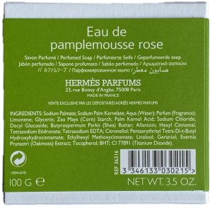 Hermes, Eau de Pamplemousse Rose, Scented Soap Bar , 100 g For Women 3