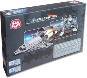 Klocki Elefun Thunder Zone Statek kosmiczny (2w1) FC1034 2