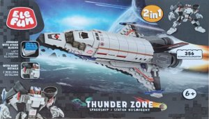 Klocki Elefun Thunder Zone Statek kosmiczny (2w1) FC1034 5