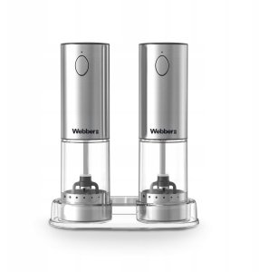 MŁYNEK DO PIEPRZU I SOLI ELEKTRYCZNY AKUMULATOROWY USB MŁYNEK DO SOLI 2 SZT 4