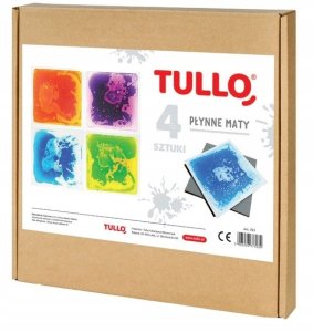 TULLO 703 Ścieżka sensoryczna - sensoryczne płytki z cieczą 30 cm 4 szt. 3