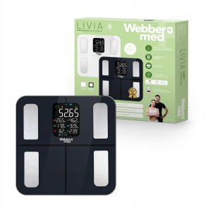 Waga Łazienkowa Analityczna 16 Parametrów Apple Health, Google Fit, IF1320C 10