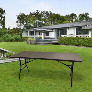 STÓŁ CATERINGOWY BANKIETOWY SKŁADANY OGRODOWY 180CM TECHNORATAN 3
