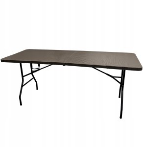 STÓŁ CATERINGOWY BANKIETOWY SKŁADANY OGRODOWY 180CM TECHNORATAN 4