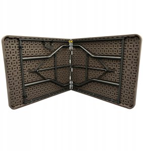 STÓŁ CATERINGOWY BANKIETOWY SKŁADANY OGRODOWY 180CM TECHNORATAN 6