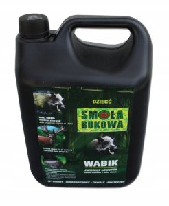 Smoła bukowa środek wabiący dziki 5kg 2