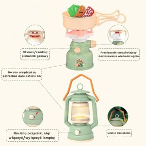 WOOPIE Discovery Zestaw Małego Odkrywcy Namiot Kempingowy XXL na Biwak 15 el. 6