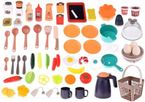 Kuchnia efekt gotowania para dźwięk światło lodówka garnki 63el ZA4667 11