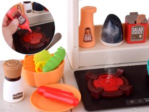 Kuchnia efekt gotowania para dźwięk światło lodówka garnki 63el ZA4667 12