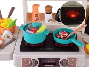 Kuchnia efekt gotowania para dźwięk światło lodówka garnki 63el ZA4667 5