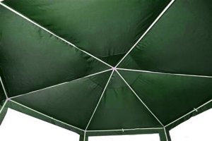Namiot pawilon ogrodowy handlowy 2x2x2 m z oknami zielony MultiGarden 4