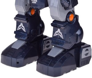 Zdalnie sterowany ROBOT POLICYJNY - chodzi, tańczy, strzela i świeci RC0731 12