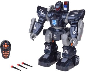 Zdalnie sterowany ROBOT POLICYJNY - chodzi, tańczy, strzela i świeci RC0731 2