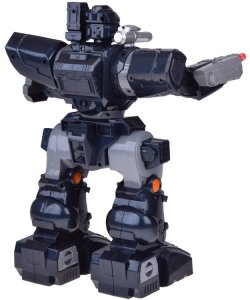 Zdalnie sterowany ROBOT POLICYJNY - chodzi, tańczy, strzela i świeci RC0731 6