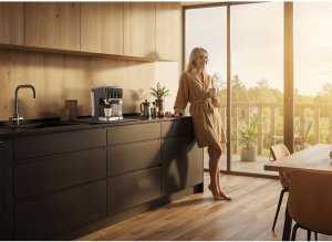 Ekspres do kawy kolbowy spieniacz do mleka 20 bar Berdsen BD-773 czarny 15