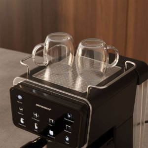 Ekspres do kawy kolbowy spieniacz do mleka 20 bar Berdsen BD-773 czarny 3