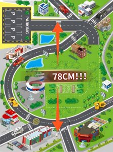 Garaż samochodowy XXL straż pożarna 5 poziomów + mata z miastem 82 elementy 2