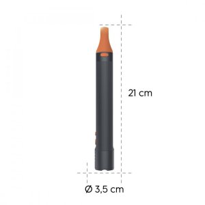 Latarka turystyczna akumulatorowa 1200lm 300m zoom 8