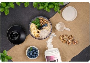 Blender ręczny z butelką 1500 W BD-754 Berdsen 11