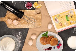 Blender ręczny z butelką 1500 W BD-754 Berdsen 12