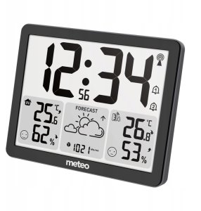 Stacja pogodowa z DCF meteo SP201 z pogodynką 3