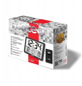 Stacja pogodowa z DCF meteo SP201 z pogodynką 8