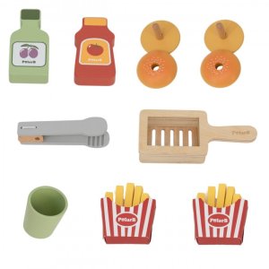 VIGA Minisklep z Hamburgerami - Kreatywna Zabawa w Odgrywanie Ról 3