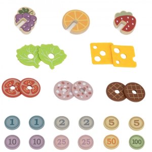 VIGA Minisklep z Hamburgerami - Kreatywna Zabawa w Odgrywanie Ról 4