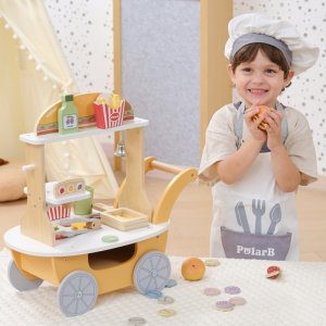 VIGA Minisklep z Hamburgerami - Kreatywna Zabawa w Odgrywanie Ról 6