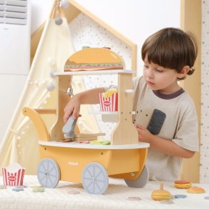 VIGA Minisklep z Hamburgerami - Kreatywna Zabawa w Odgrywanie Ról 7