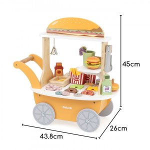 VIGA Minisklep z Hamburgerami - Kreatywna Zabawa w Odgrywanie Ról 8