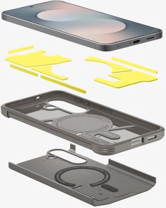 Spigen Tough Armor MagSafe - Etui do Samsung Galaxy S25 FE (Gunmetal) 5