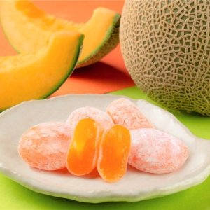 Mochi Melon, oryginalne ryżowe ciasteczka japońskie o smaku melona z Hokkaido 130g - Seiki 2