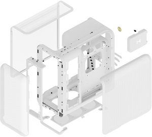 Obudowa Hyte X50 Air Snow White (CS-HYTE-X50A-WW) 5