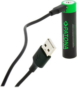 PATONA 6525 bateria do użytku domowego Bateria do ponownego naładowania 18650 Litowo-jonowa (Li-Ion) 6